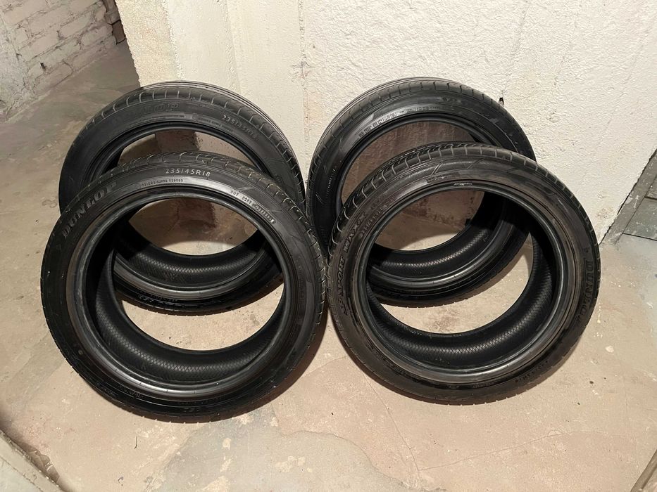 Opony Letnie- Używane- Dunlop