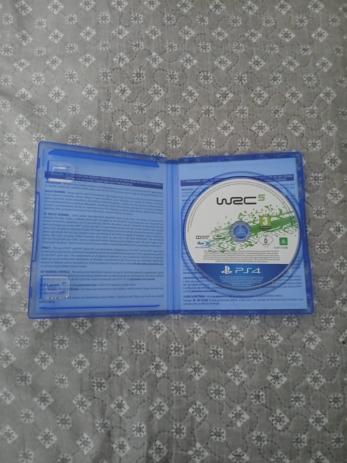 VENDO WRC 5 PARA A PS4 em prefeitas condições