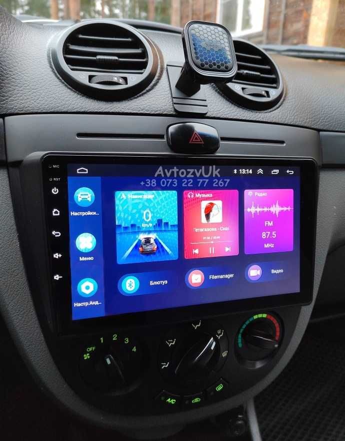 Магнитола LACETTI Chevrolet EPICA NUBIRA Daewoo GENTRA CarPlay Android