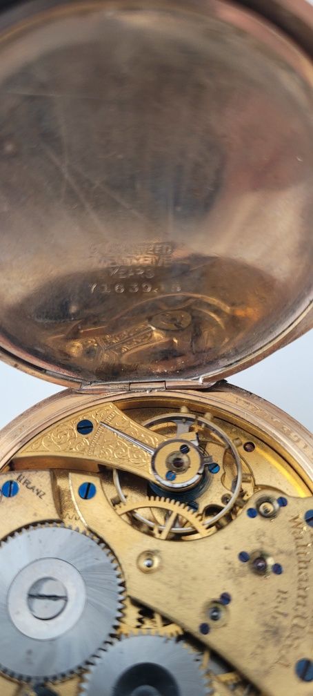 Zegarek Waltham gold 18K