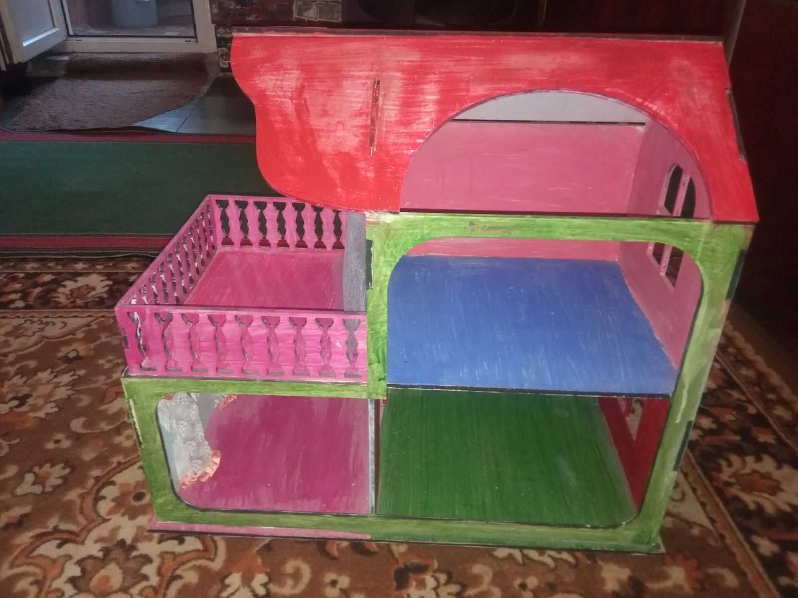 Дитячий іграшковий будинок для ляльок