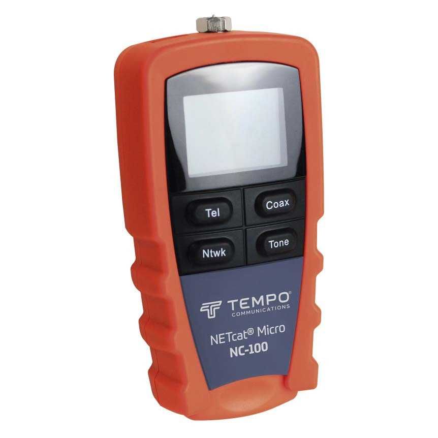Tempo NETcat Micro NC-100 – універсальний кабельний тестер