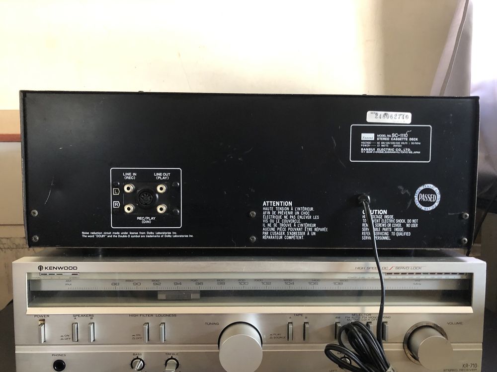 Sansui SC-1110 Cassette Deck