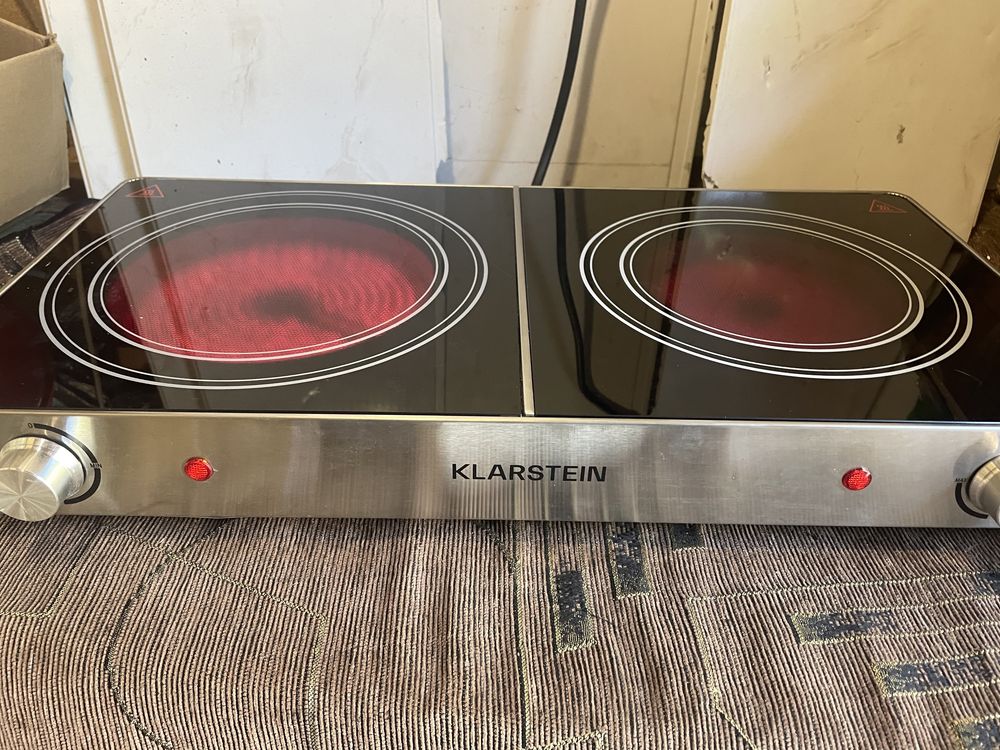 Плита инфракрасная Klarstein VariCook Duo 3000 Вт (Германия)