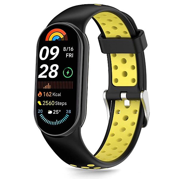 Tech-Protect Iconband Air Xiaomi Smart Band 8 / 9 / 10 / Nfc Black/Yel