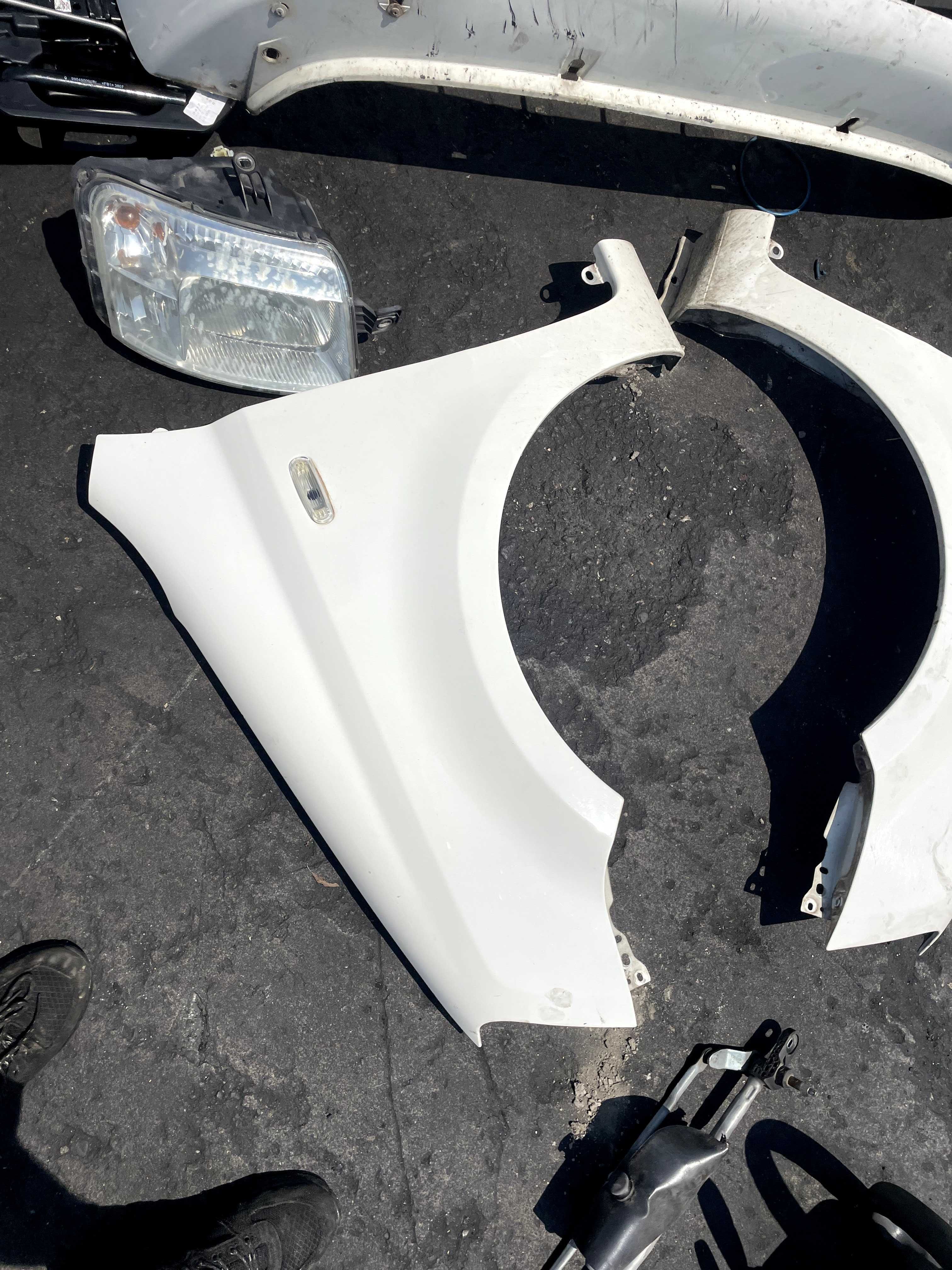 Fiat Panda II lift KPL przód maska zderzak lampy eur błotniki pas prze