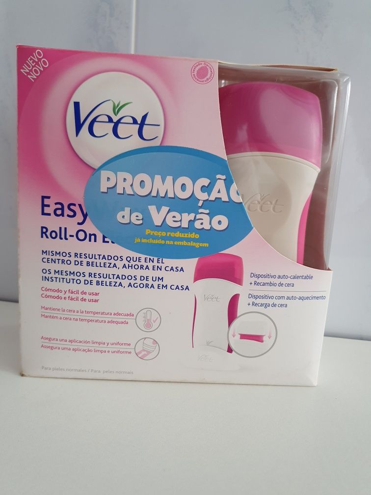 Máquina depilação cera Veet