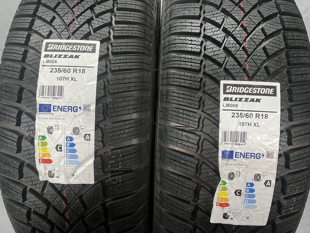 Opony 235/60R18 Bridgestone Blizzak LM005 Nowe 235/60/18 Zima