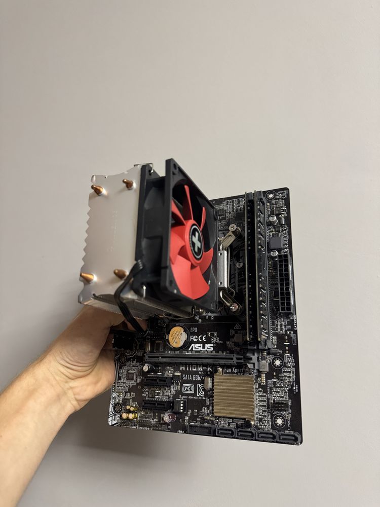 Комплект 1151 Asus H110M-K/i3 6100/16GB/башня Xilence