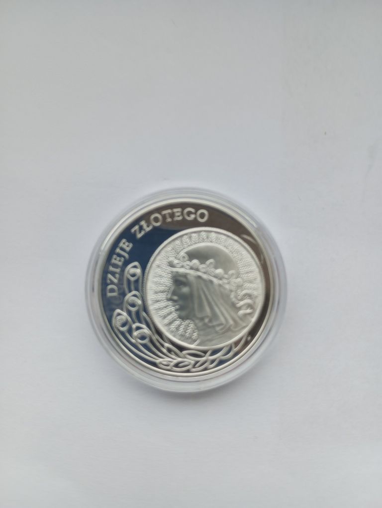10zl Dzieje złotego moneta srebrna z 2006