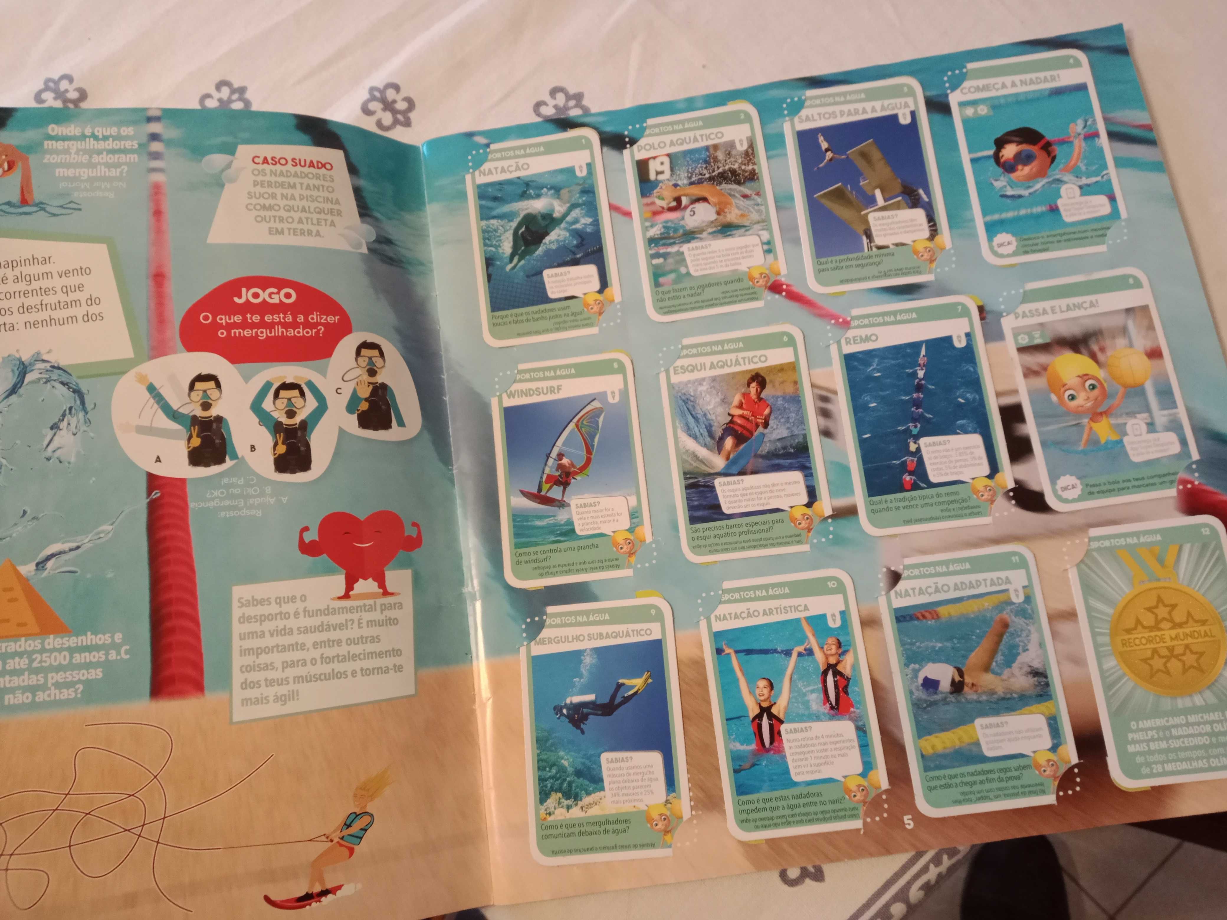 Super Desportos - Colecção Completa - Pingo Doce - Cromos