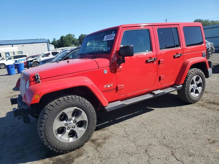 Jeep Wrangler SAHARA 3.6 V6 284KM 4x4 AWD Skóra Automat Klima LCD Świetny !!!