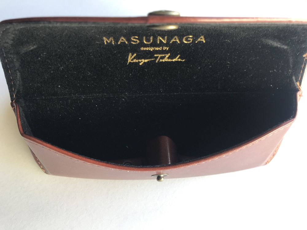 Caixa de oculos Masunaga nova