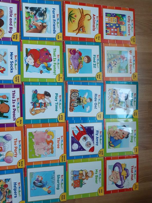 25 książeczek Sight Word Readers, do nauki angielskiego dla maluchów