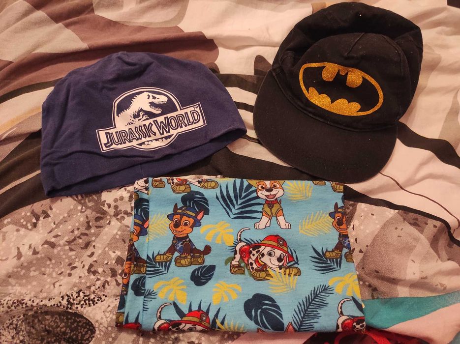 Czapka +komin bajkowa uzywane +GRATIS