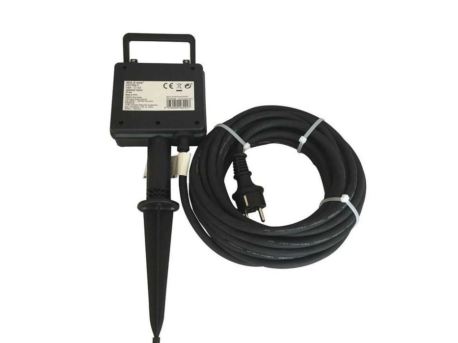 Подовжувач Lexman 3х1.5мм², 10м, IP44
