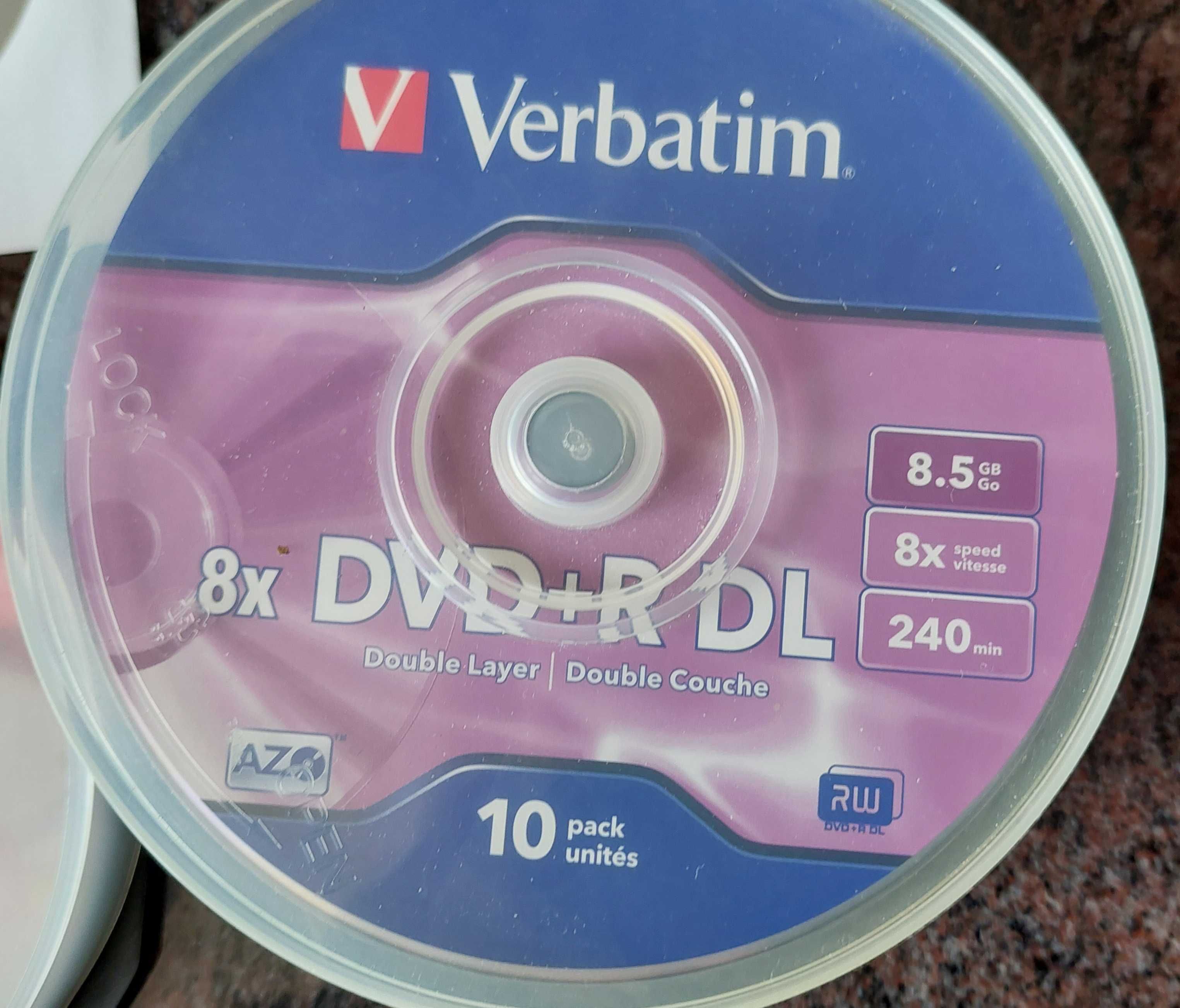 DVD+R DL, DVD-RW, DVD-R Verbatim, DVD-RW Maxell, DVD-R Titanium. 47szt