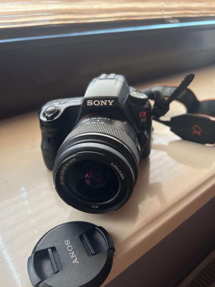 Aparat lustrzanka fotograficzna sony alfa 37