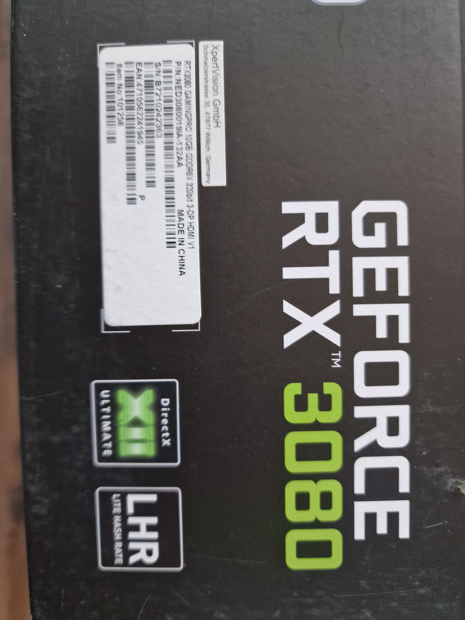 GeForce RTX 3080 PALIT GAMINGPRO 10 GB

Towar jest używany, jego stan