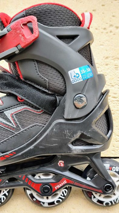 Patins em linha p/ jovem/adulto (35-38)