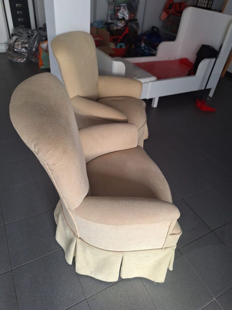 Poltrona interior creme