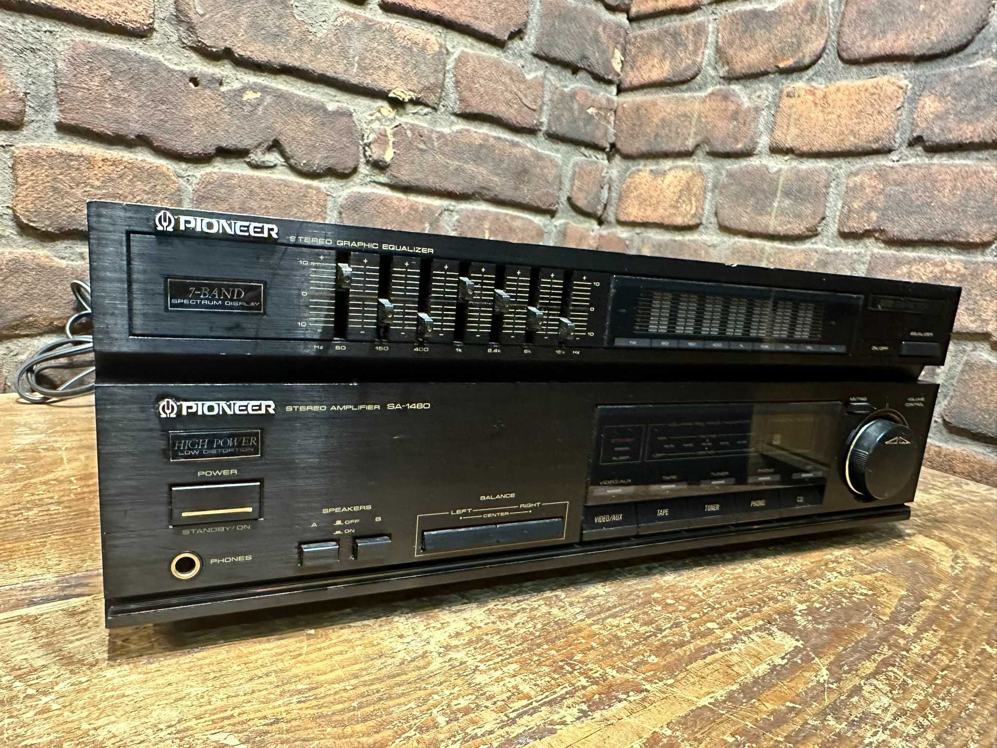 Wzmacniacz z Korektorem Pioneer  SA-1480