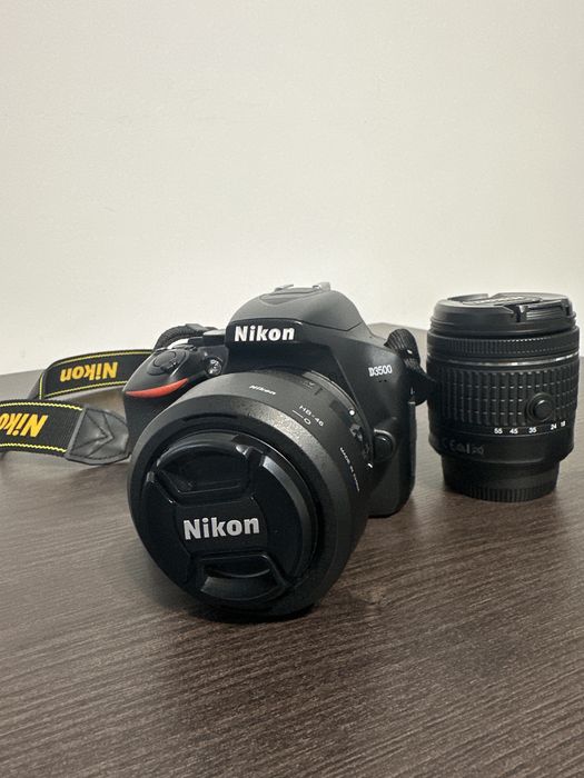 Nikon D3500 + 2 obiektywy w bardzo dobrym stanie