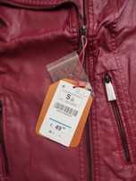 BERSHKA kurtka ramoneska NOWA, skóra ekologiczna,r.S/36