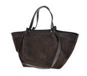 Torebka damska LAURA BIAGGI skórzana elegancka modna shopper brązowa