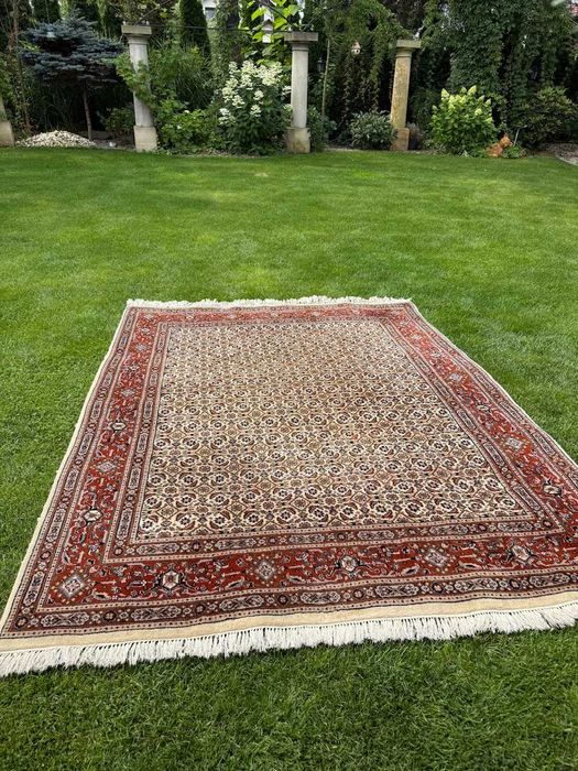 Dywan Wełniany Kaszmirowy perski Indo Herati 270x200 sklep 12 tys