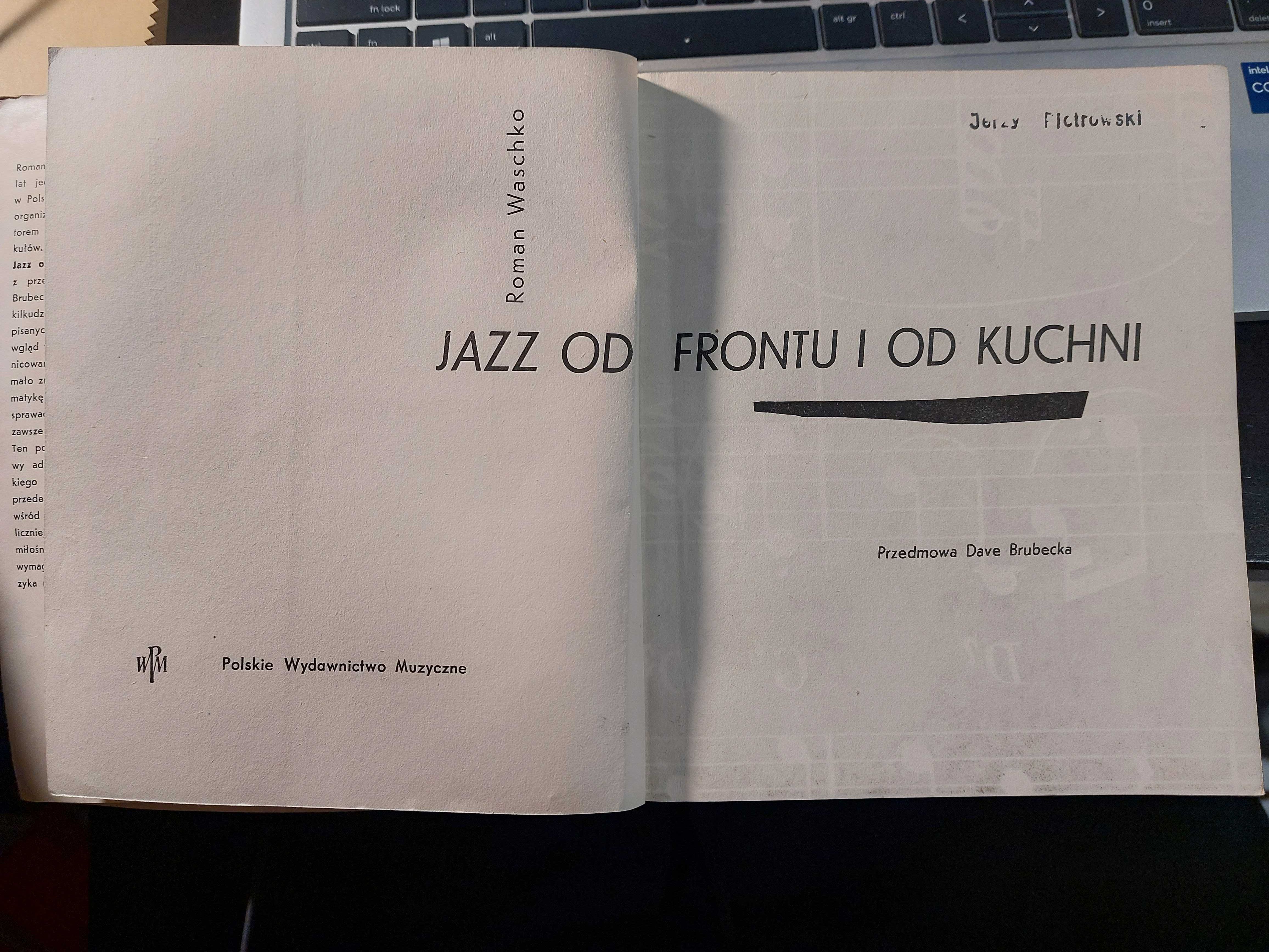 Jazz od frontu i od kuchni, Roman Waschko