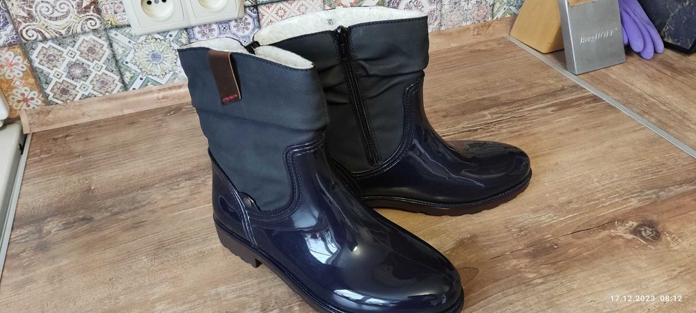 Напівчобітки гумові Rieker р. 38