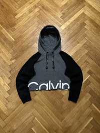 Женское худи Calvin Klein Performance Colorblock Logo Raglan