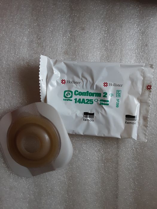 Калоприймач двокомпонентний Hollister 24400/24420 + пластина 14А25