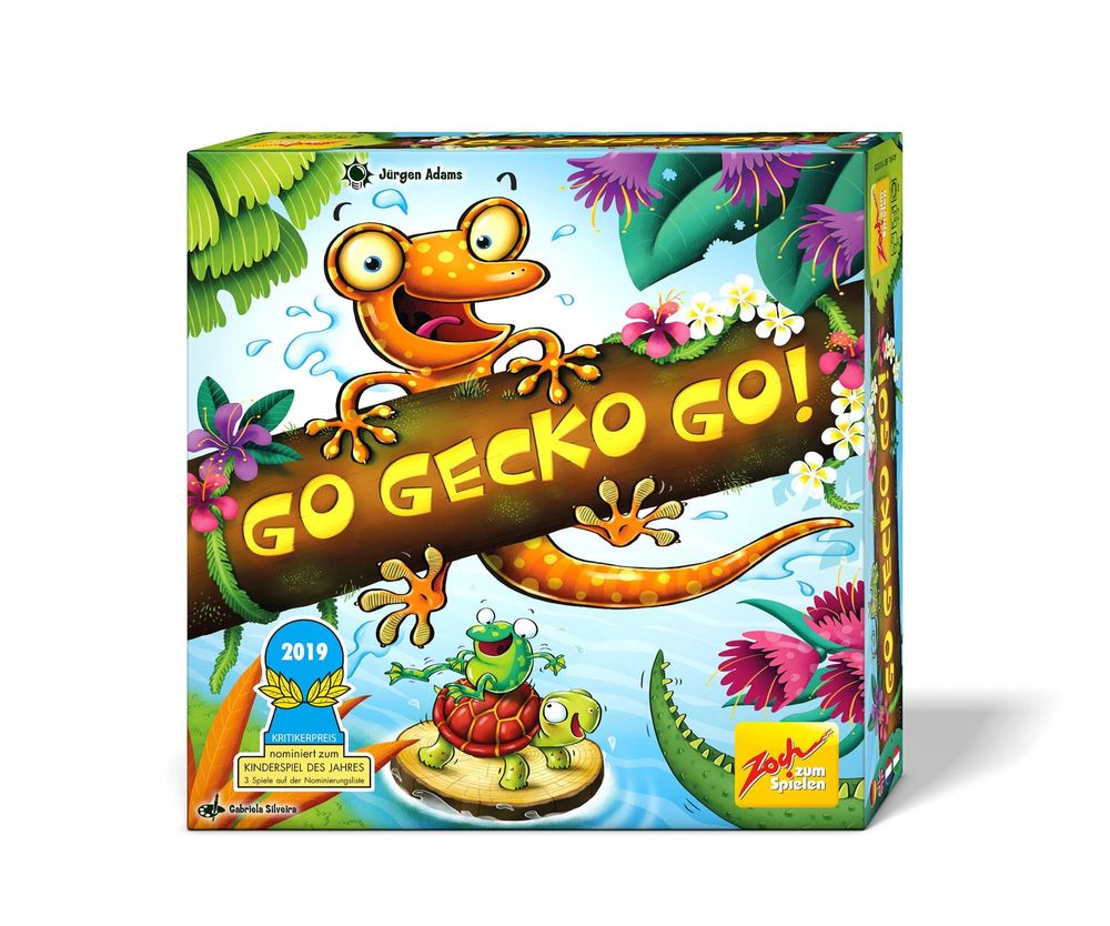 Zoch Go gecko go! Вперед, геккон!