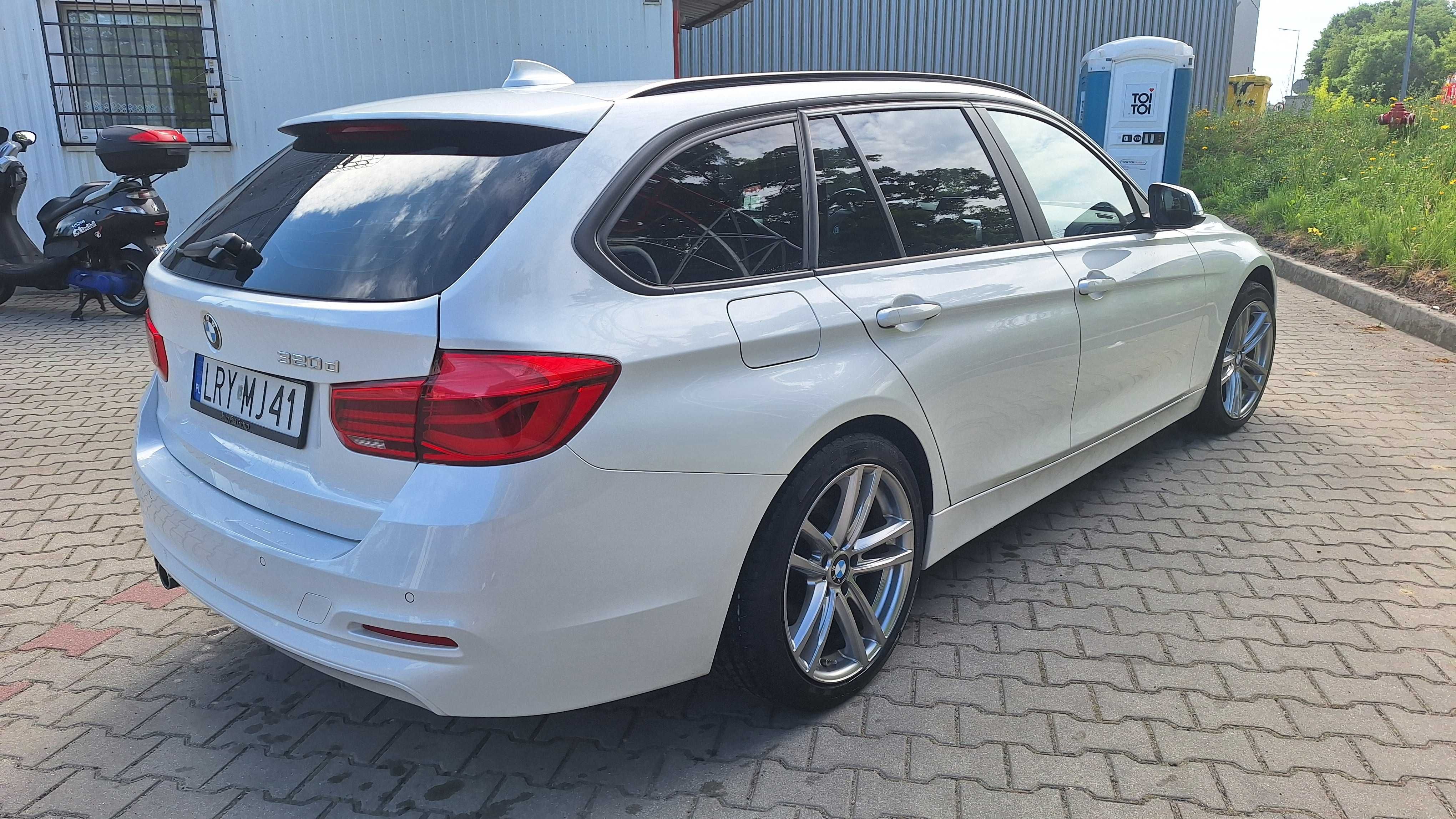 BMW seria 3 , 190km 2018r, 145 tys. km stan perfekcyjny salon Polska