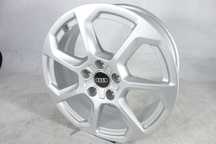 Alufelgi RONAL 17" 5x112 Audi A3 Q3 S3 Seat Skoda Vw Srebrne 857