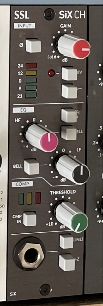 SSL api 500 preamp przedwzmacniacz mikrofonowy 500 Seria six