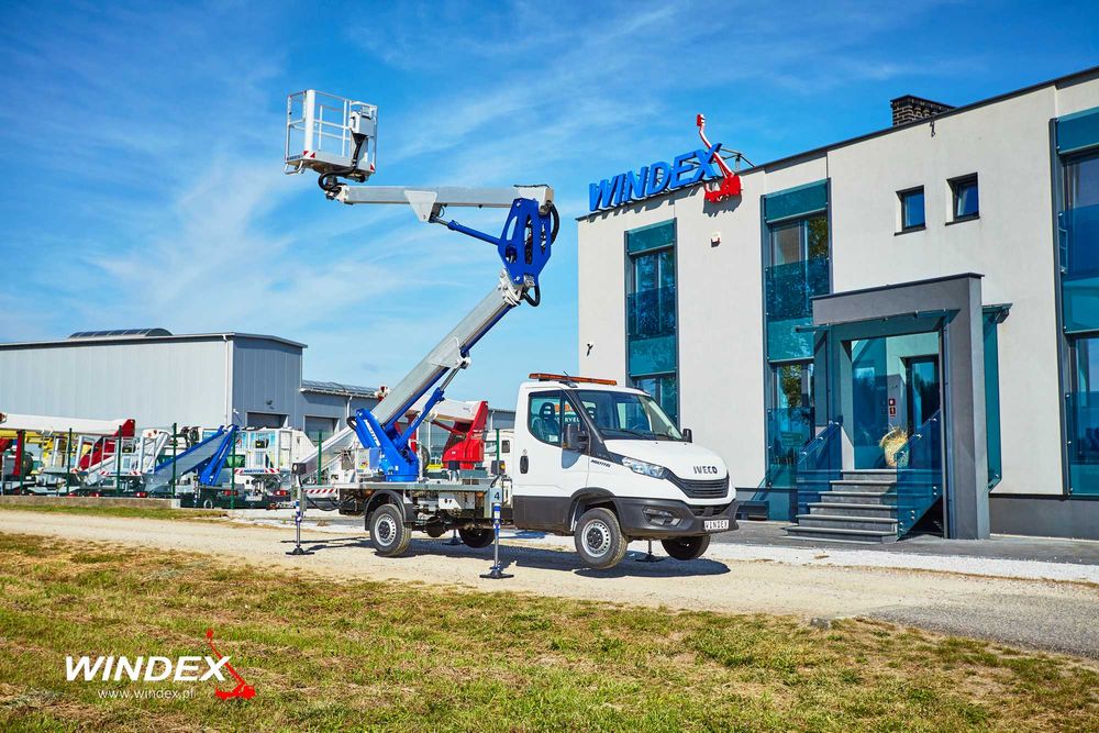 Podnośnik koszowy zwyżka podest ruchomy - Multitel HX 200 EX Iveco