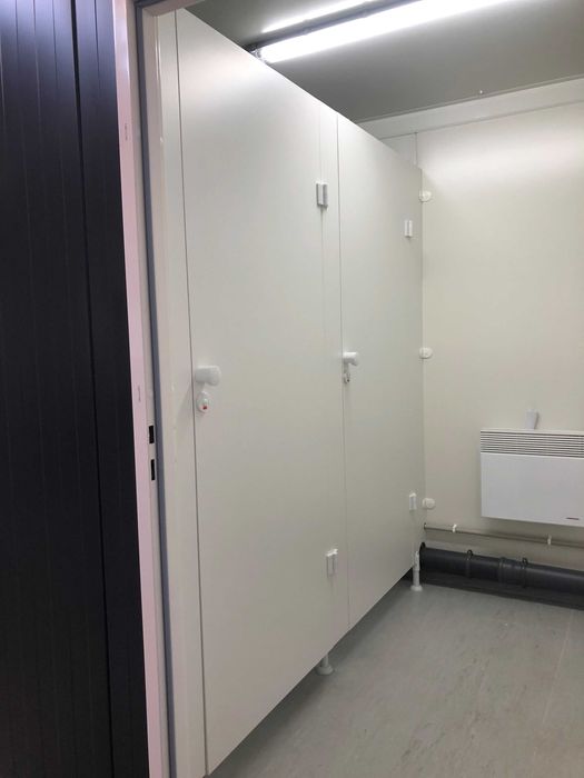 kontener sanitarny, kontener damsko-męski, kontener,mobilny sanitariat