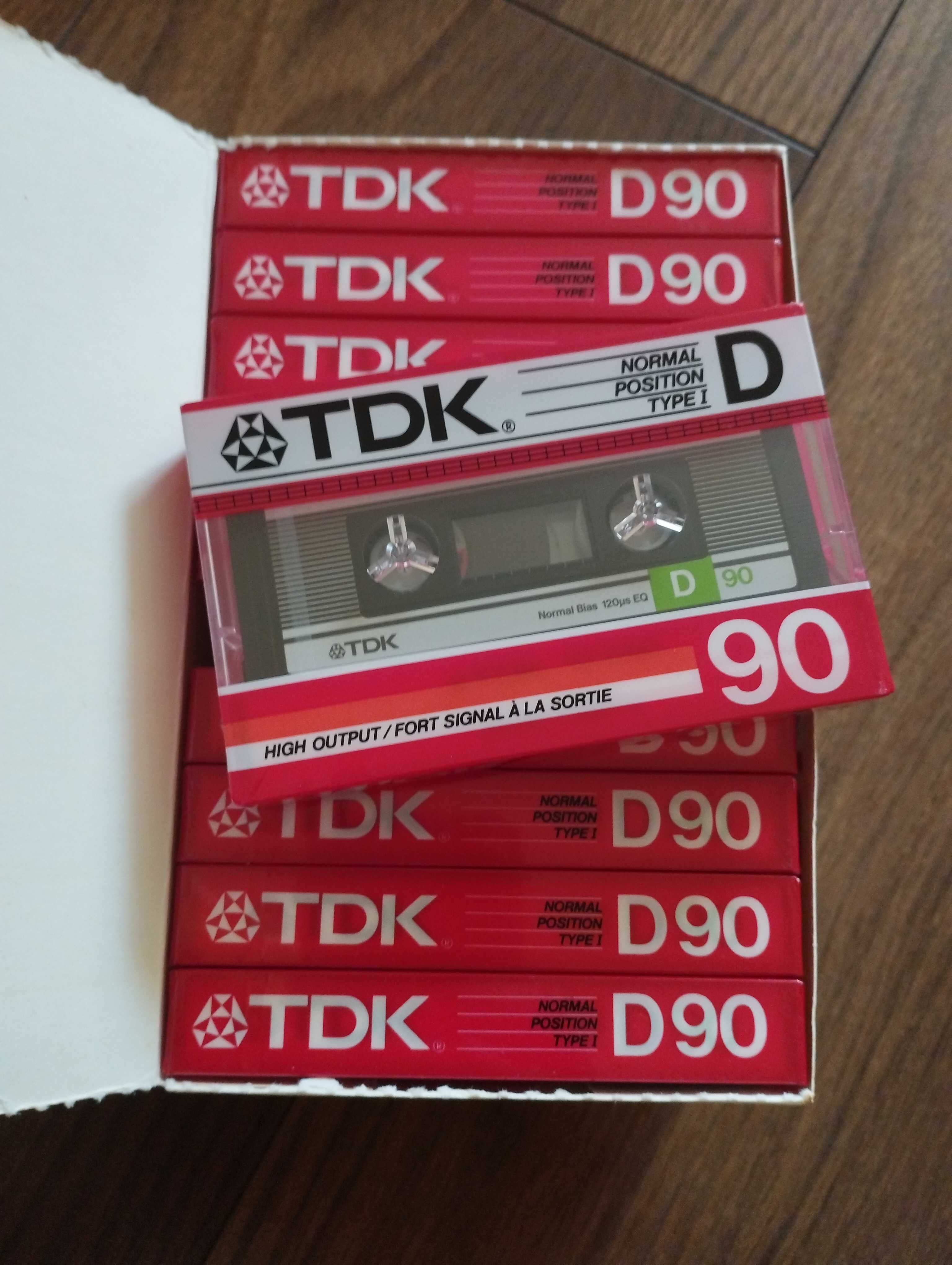 Аудіокасети Sony HF  TDK 90 блок