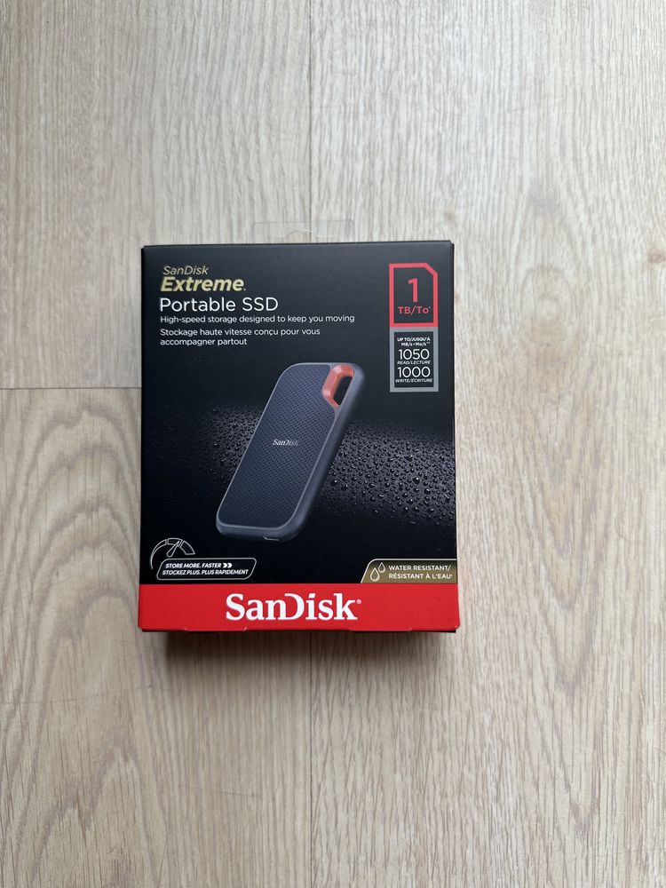 SSD SanDisk Extreme Portable V2 1TB USB 3.2 Type-C (SDSSDE61-1T00-G25)