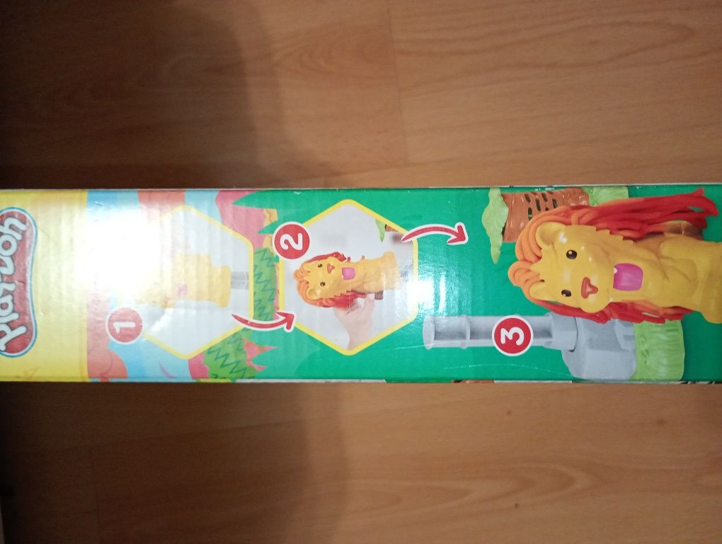 Nowa Ciastolina PLAY-DOH LEW i Przyjaciele z Dżungli Hasbro F7221 3+