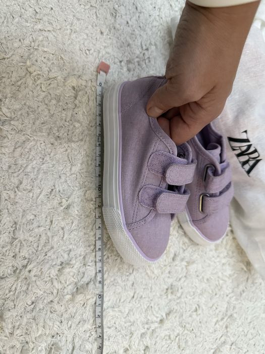 Кеди кросівки мокасини hm для дівчинки 25 розмір