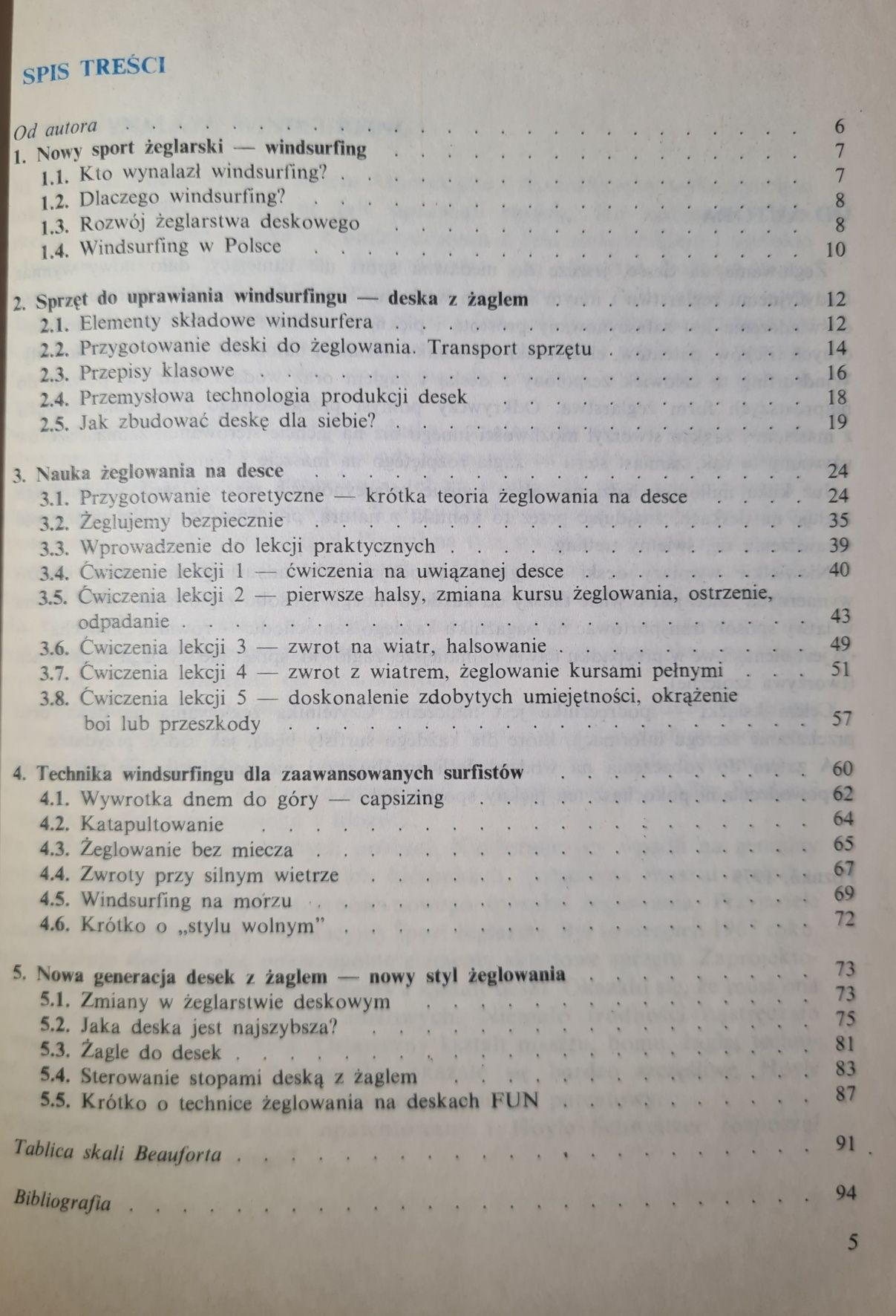 Żeglowanie na desce - Piotr Jankowiak. Biblioteczka żeglarska