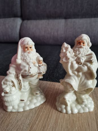 Porcelanowe Mikołaje