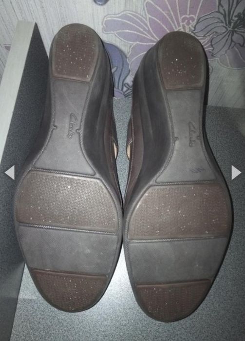 Туфли кожаные Clarks 28.5 см