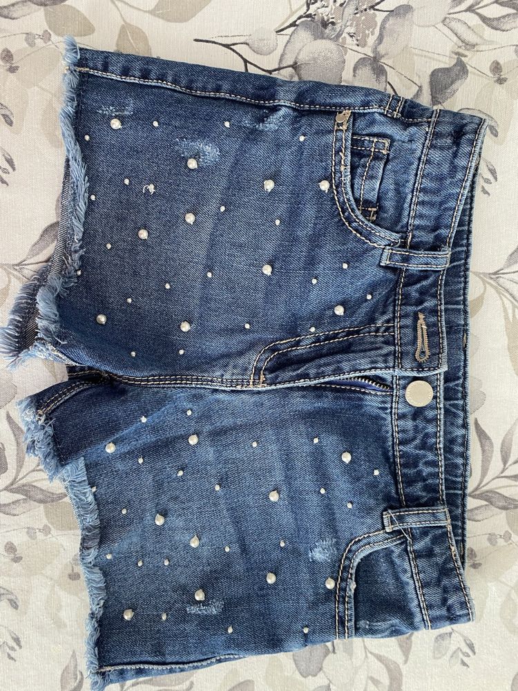 Шорти джинсові, сарафан, юбка 134