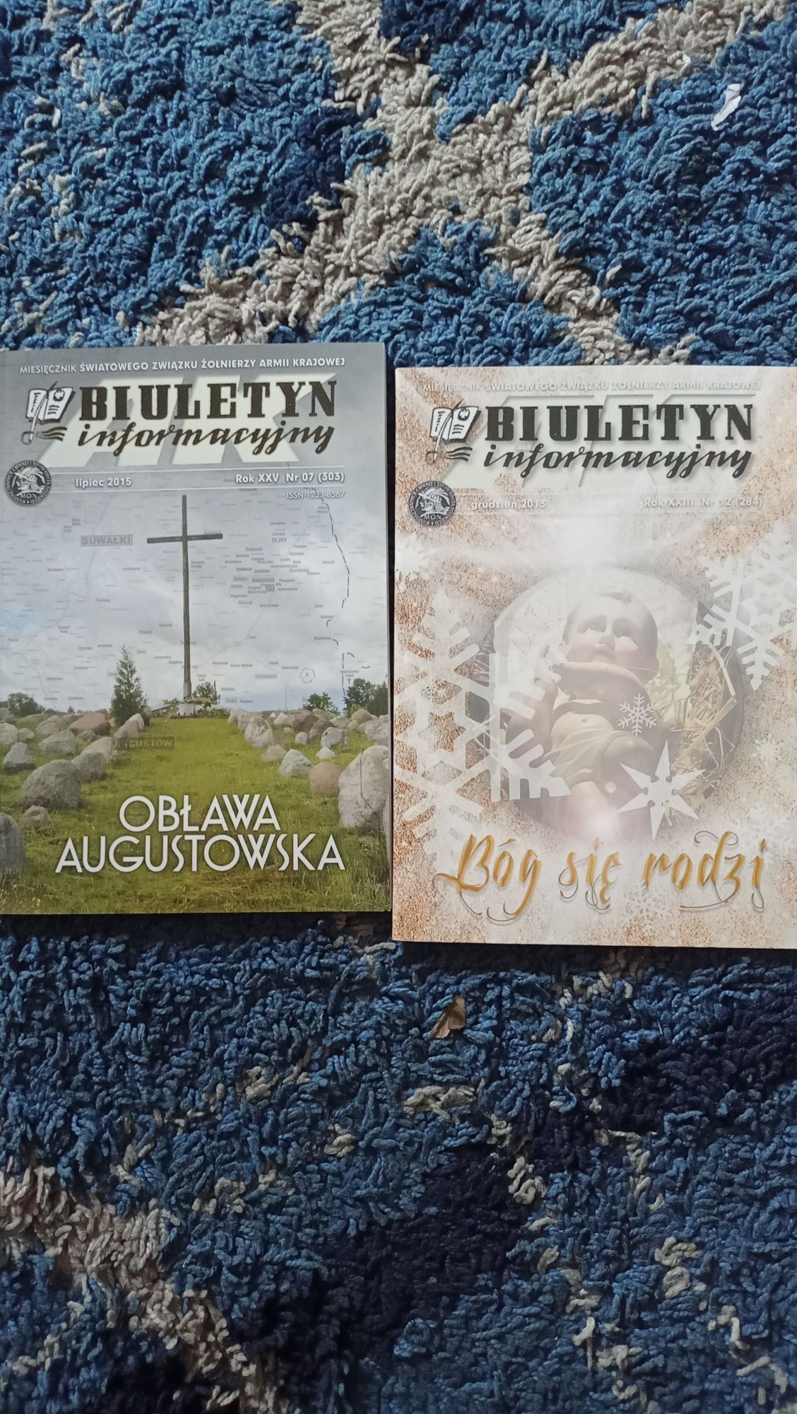 Biuletyn informacyjny Obława Augustowska i Bóg się rodzi