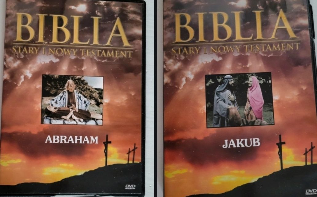 2 filmy dvd biblia stan bdb